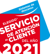 Ganador Servicio de Atención al Cliente del año en la categoría de Sistemas de descanso; 2021 Ganador Servicio de Atención al Cliente del año en la categoría de Sistemas de descanso; 2021