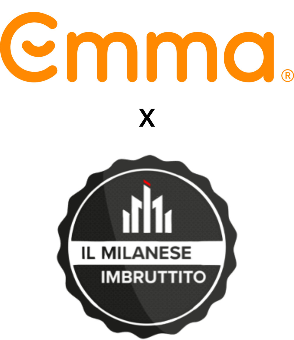 Logo Emma x Milanese Imbruttito