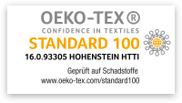 OEKO TEX® Standard 100 Ceritification